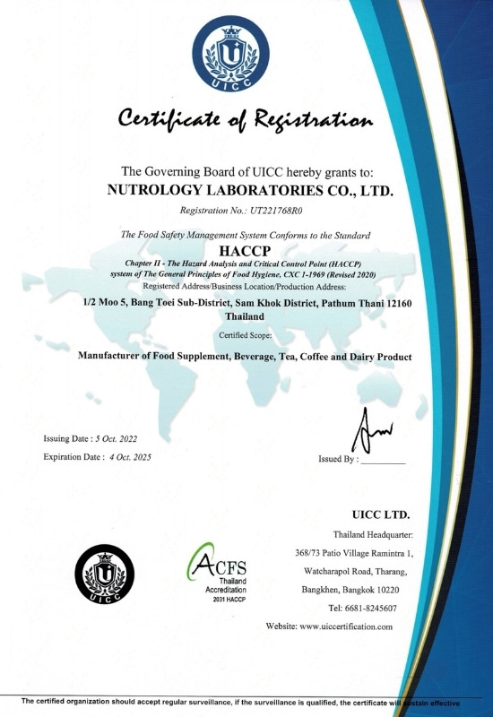 มาตรฐาน HACCP